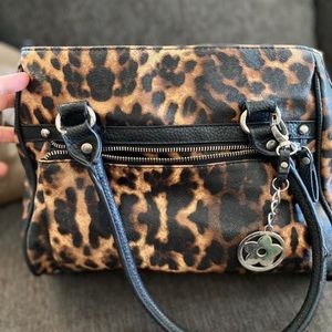 Cheetah purse